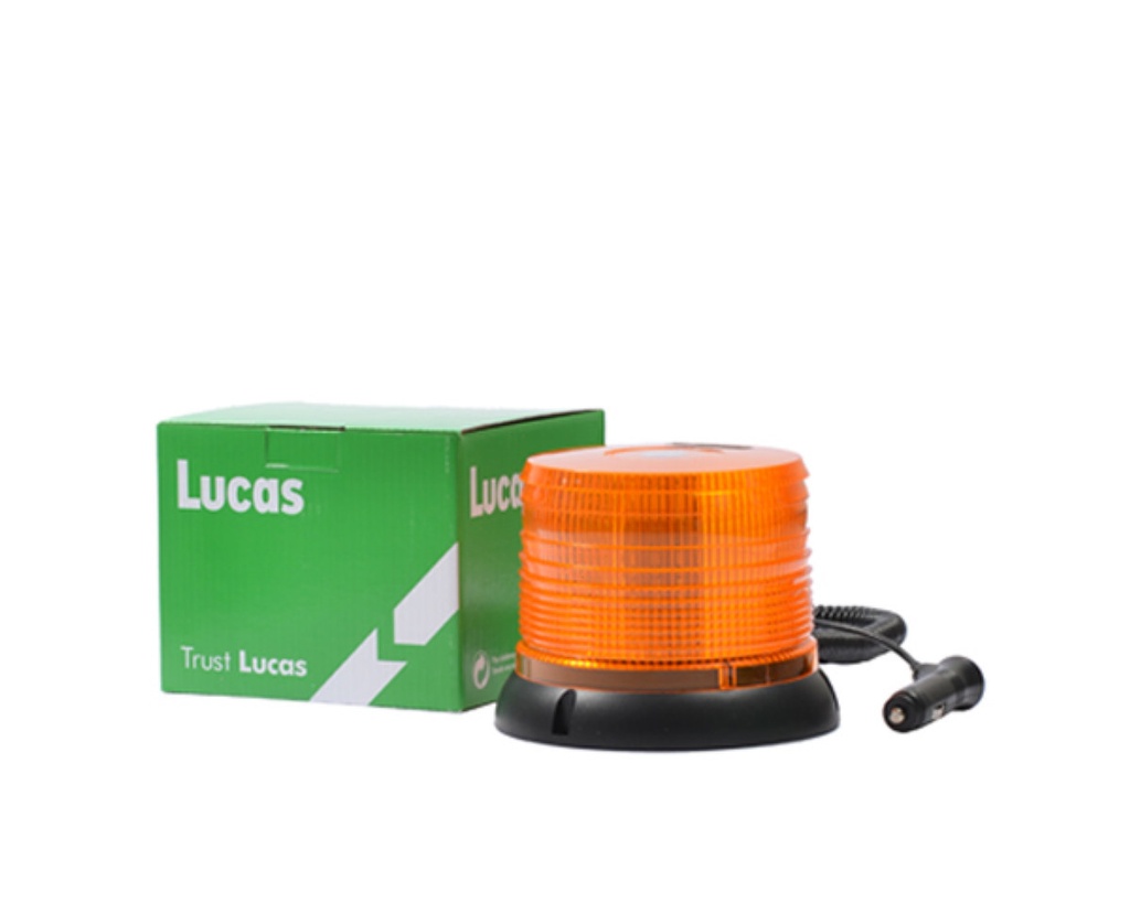 Maják LED 60 SMD 12V/24V magnetické uchytenie, ECE R10 