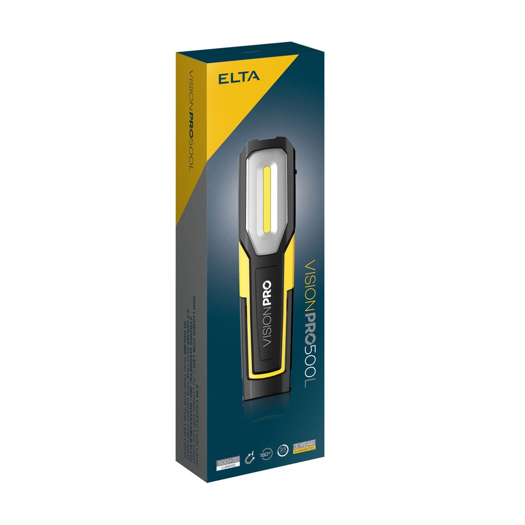 Montážna lampa COB LED 500lm/70lm - dopredaj