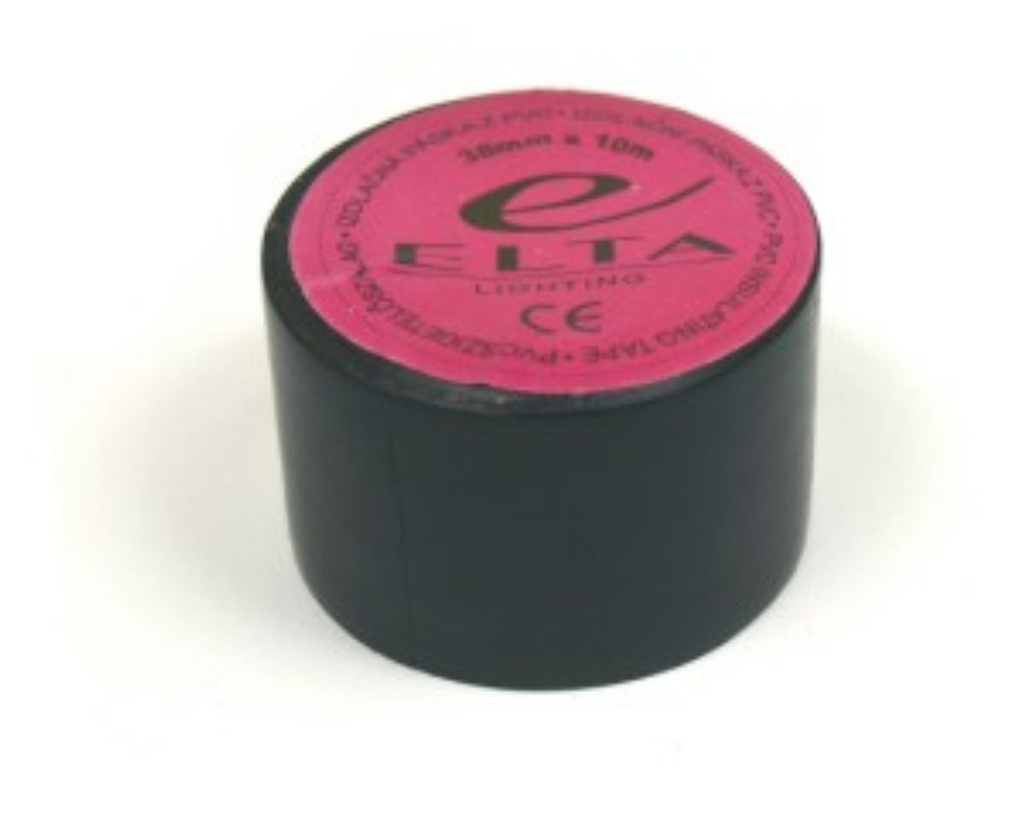 PVC INSULAT.TAPE 0,13mm x 38mmx10M BLACK