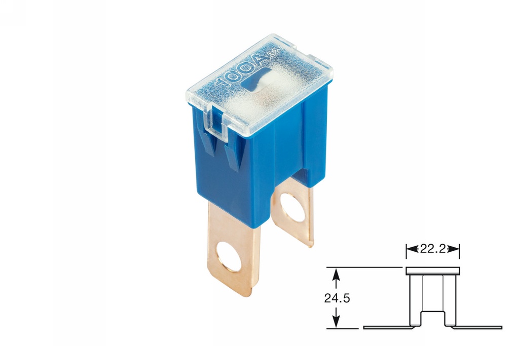 PAL fuses-male long leg 100A