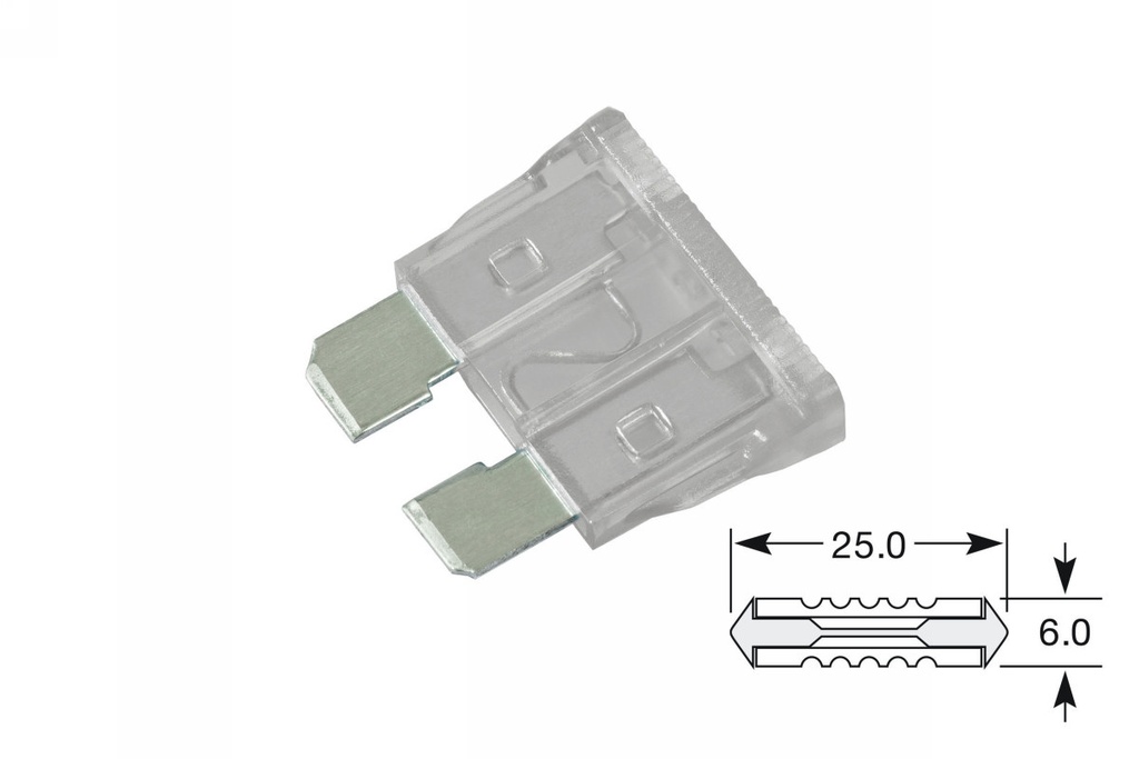 Standard blade fuses 25A