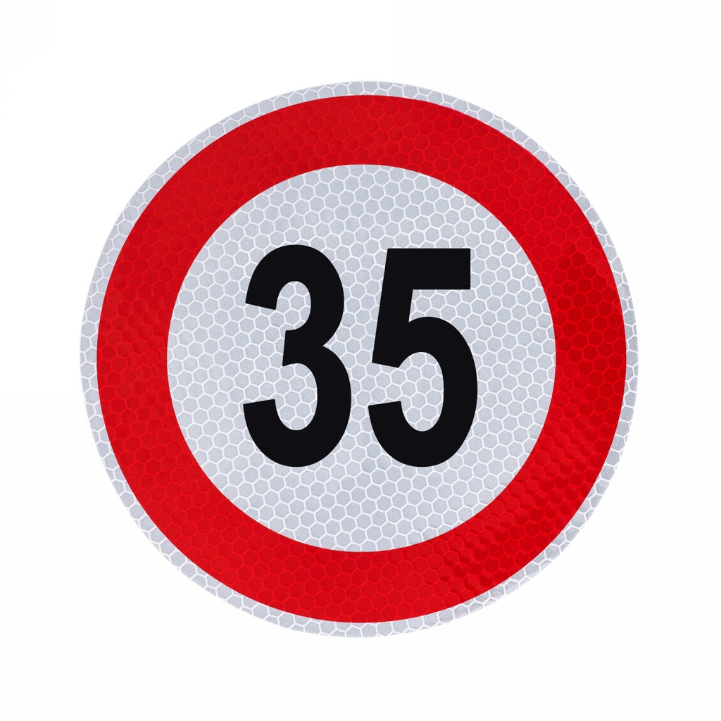 Speed limit Sign 35, diameter: 150mm