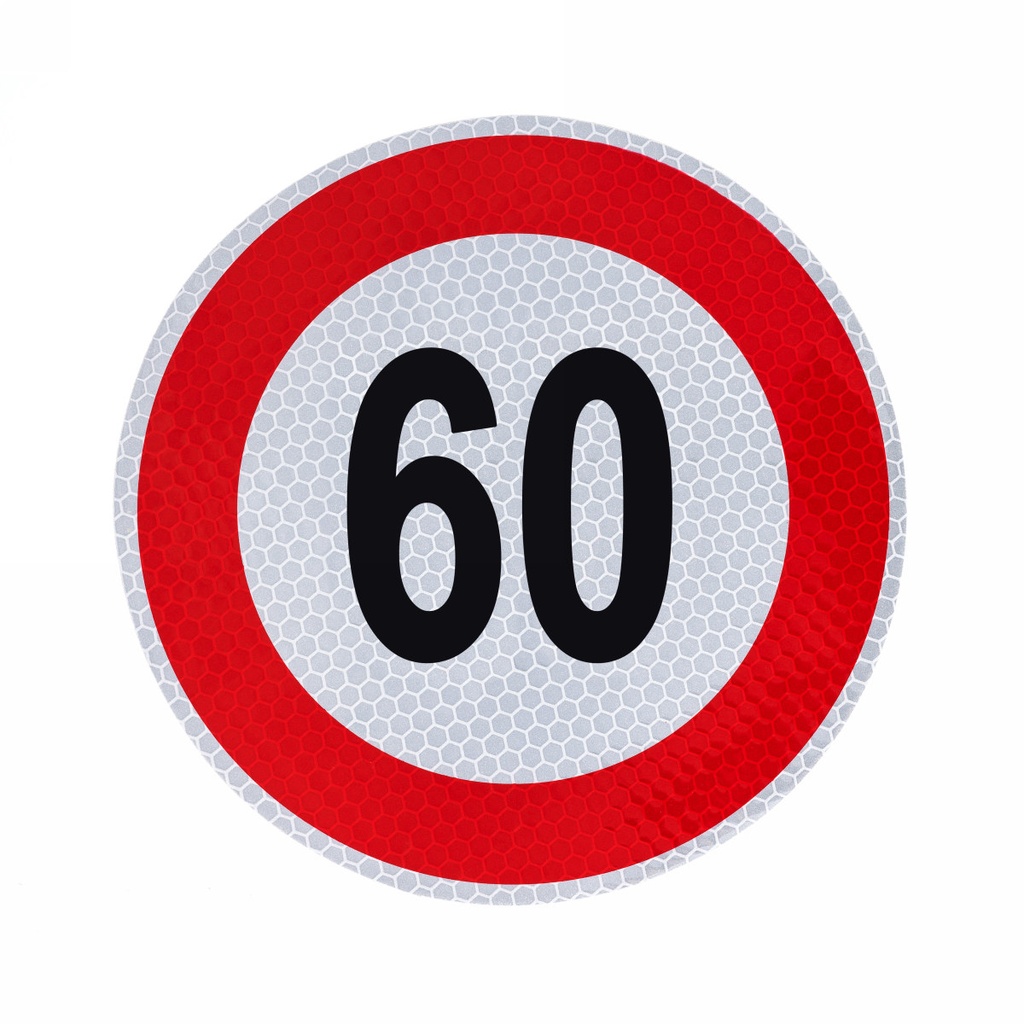Speed limit Sign 60, diameter: 150mm