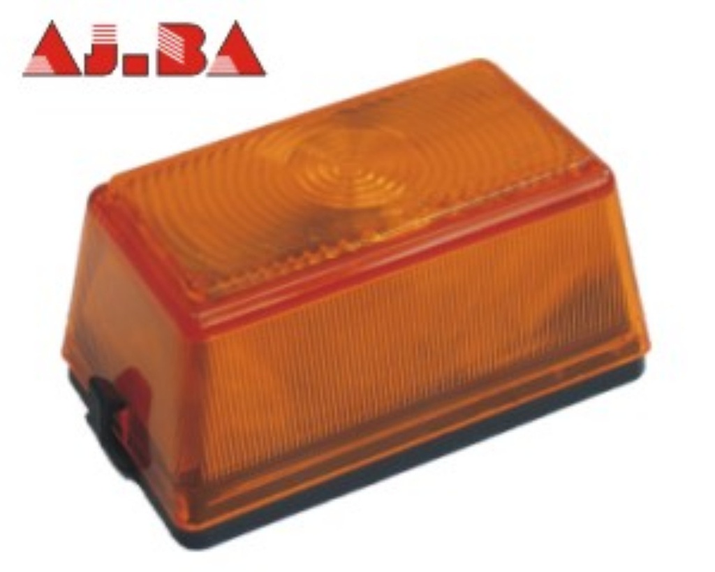 Side pos.lamp 50x87x43mm amber