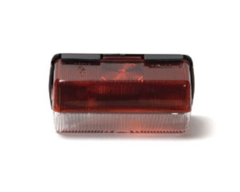 Position lamp  43x90x37 mm red-white