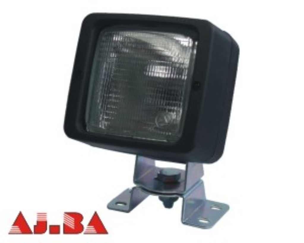 Compact shape external fitting work lamp
