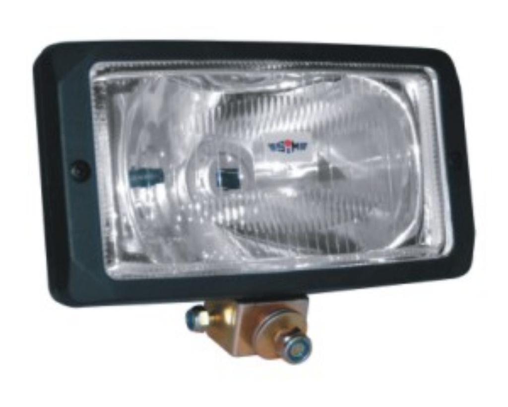 Front long distanc.lamp w/pos.light-rect