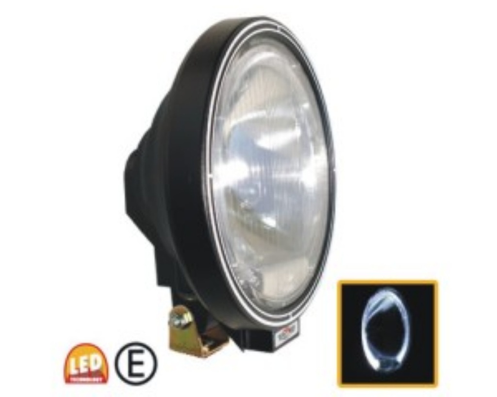 Front long distan.lamp-round -clear,LED 