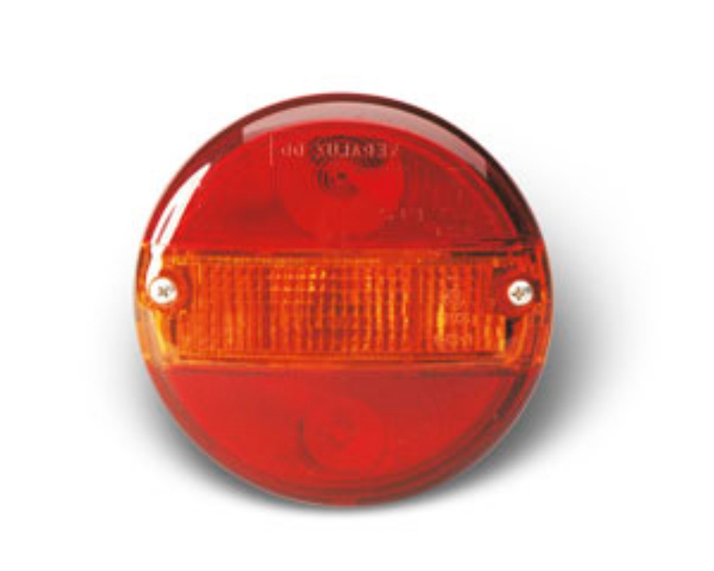 3 function rear lamp-round