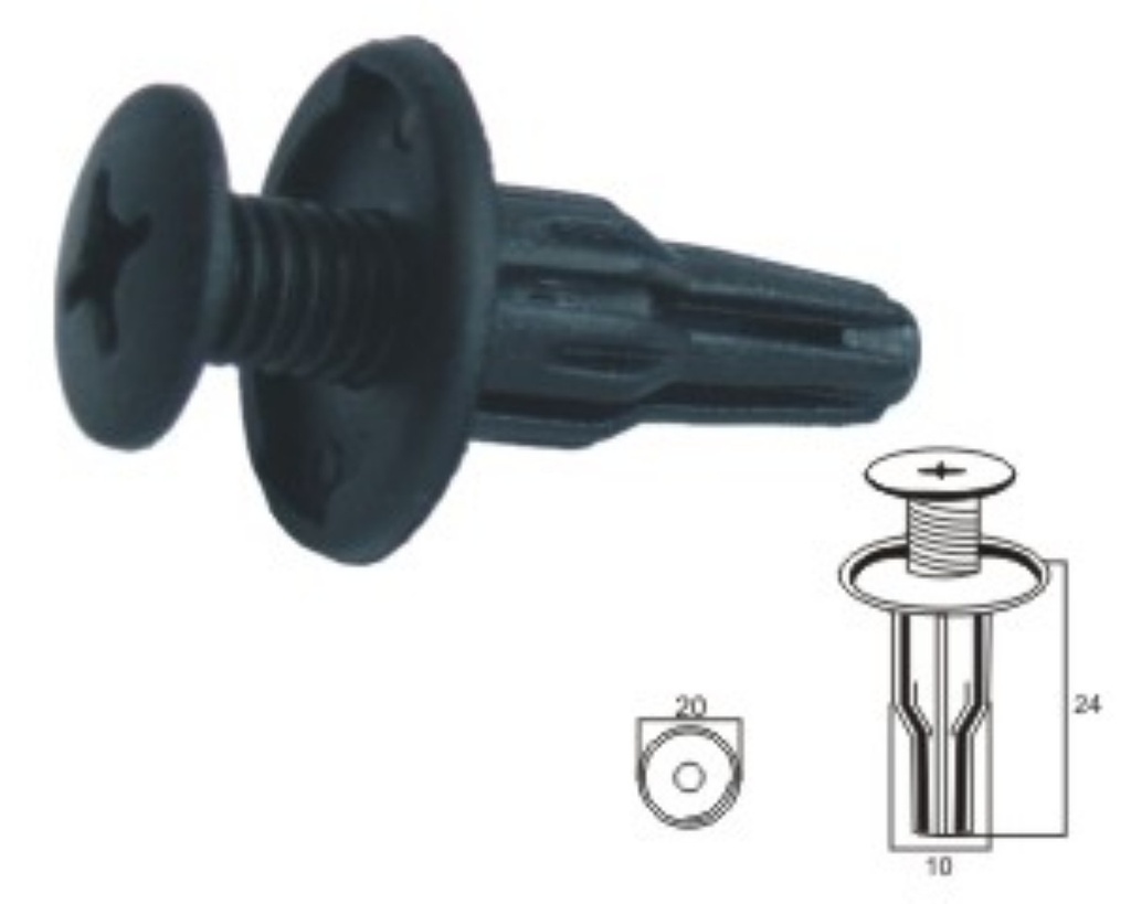 Plastic clip K003