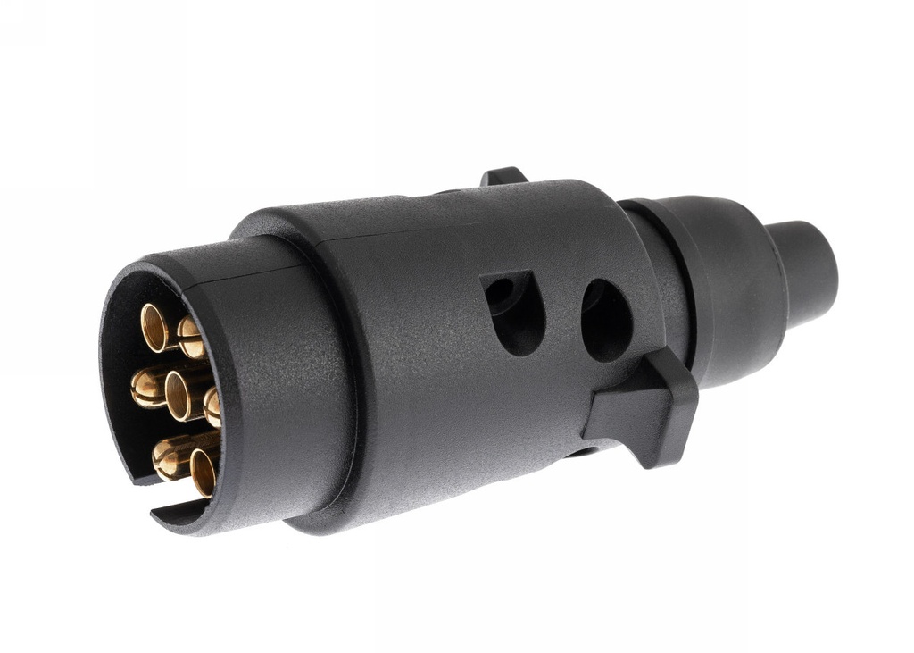 Plug 12V 7-pin plastic