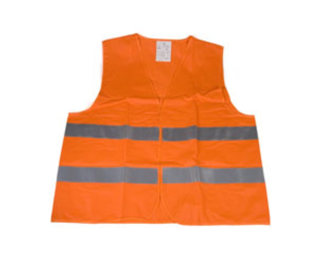 Reflexná vesta oranžová 3XL