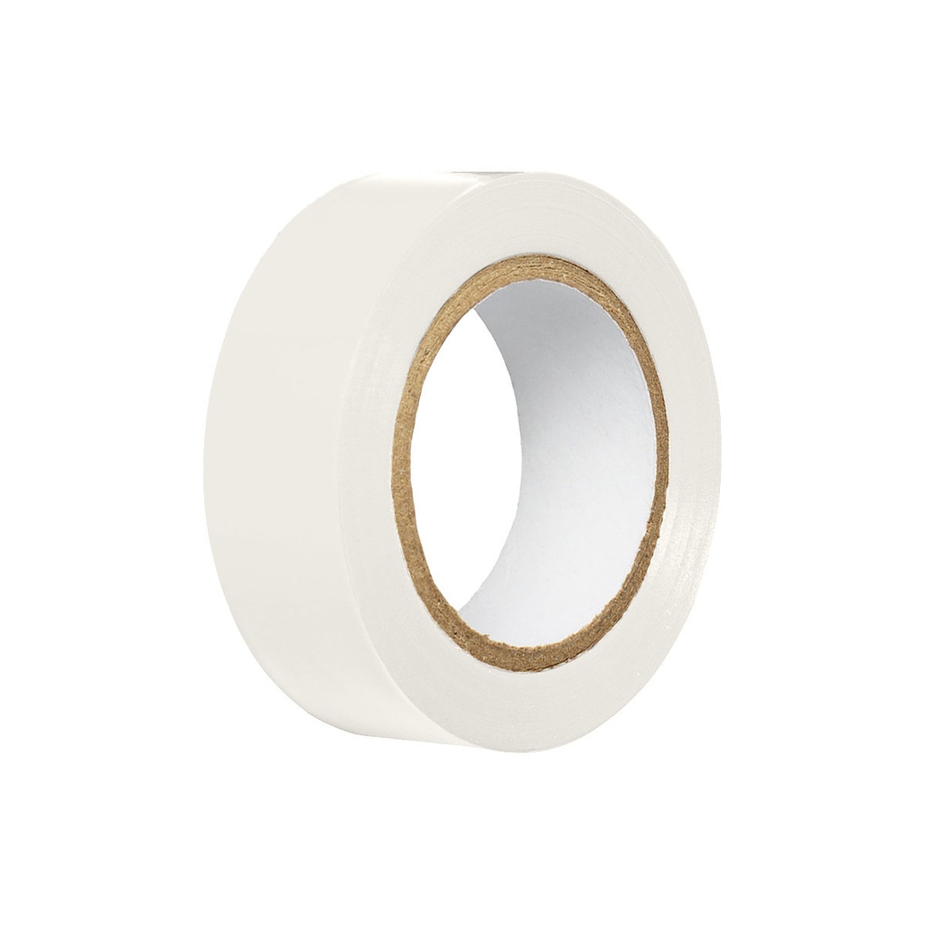 PVC INSULATION TAPE 19 mm x 10m - WHITE, VX Pro