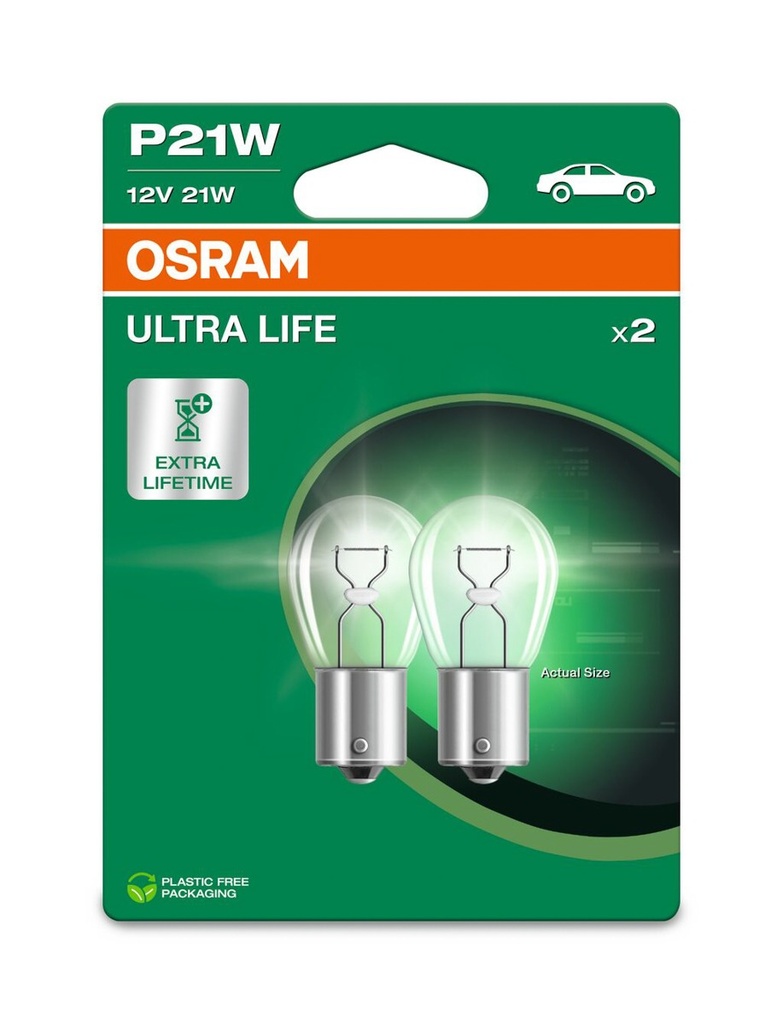 12V 21W BA15s P21W ULTRA LIFE Blister-02 Ecopack
