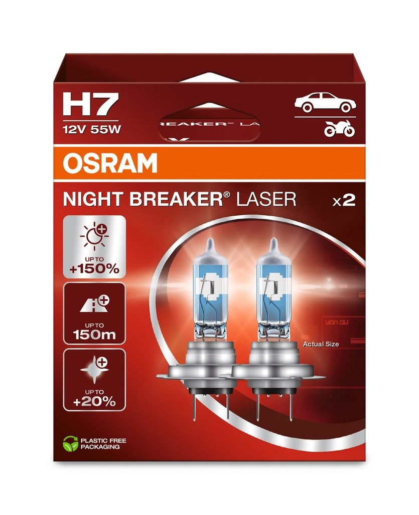 12V 55W PX26d H7 NIGHT BREAKER LASER Box-02 Ecopack