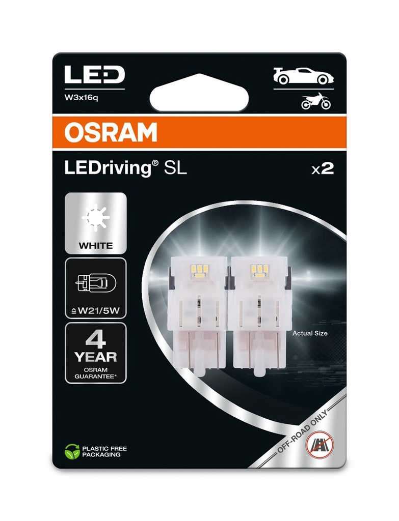 7515DWP-2BL 1,7W 12V W3X16Q BLI2 OSRAM Ecopack