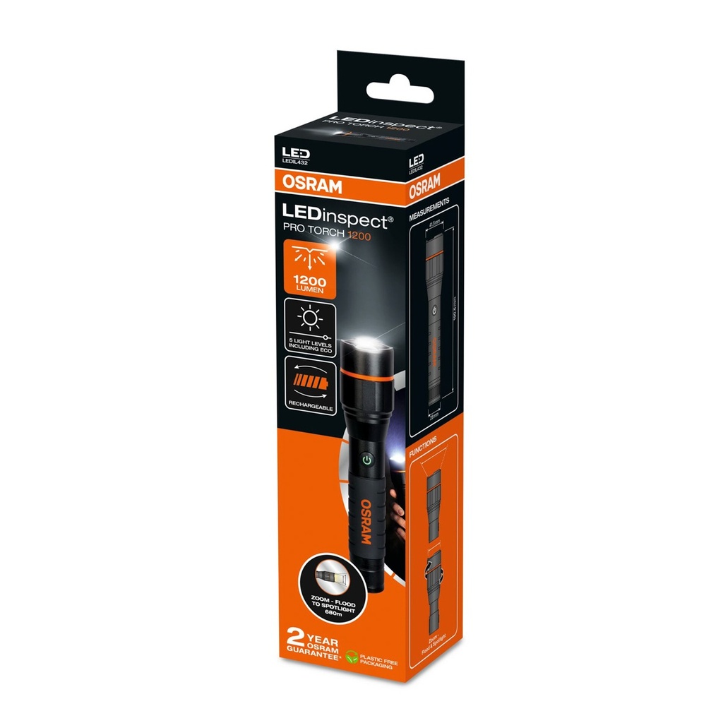 LEDinspect® PRO TORCH 1200