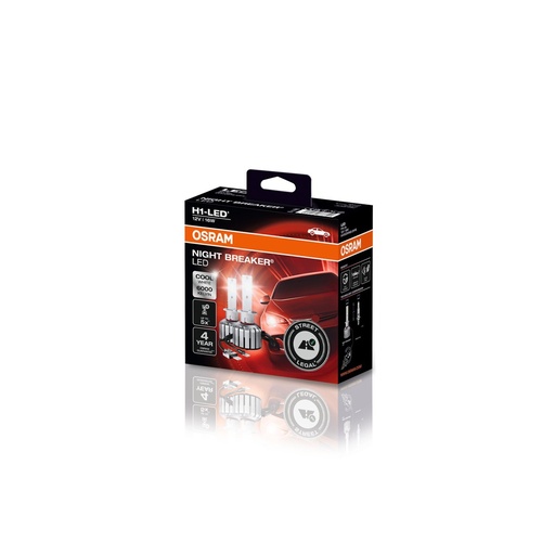 [64150DWNB-2HFB] NIGHT BREAKER® H1-LED 12V 16W 6000K OSRAM