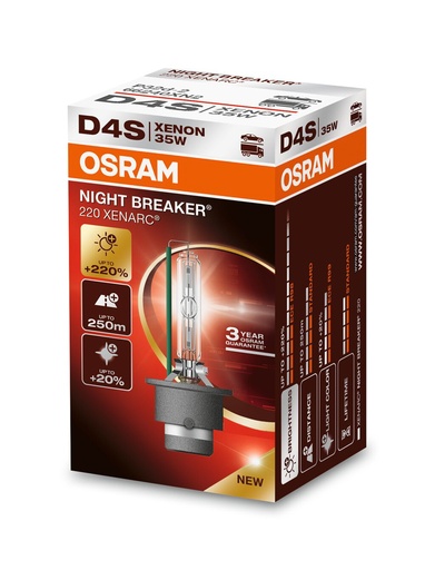 [66440XN2] 35W P32D-5 10x1 D4S Osram Xenarc NX2 (220%)