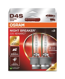 [66440XN2-2HB] 35W P32D-5 10x1 D4S Osram Xenarc NX2 (220%)