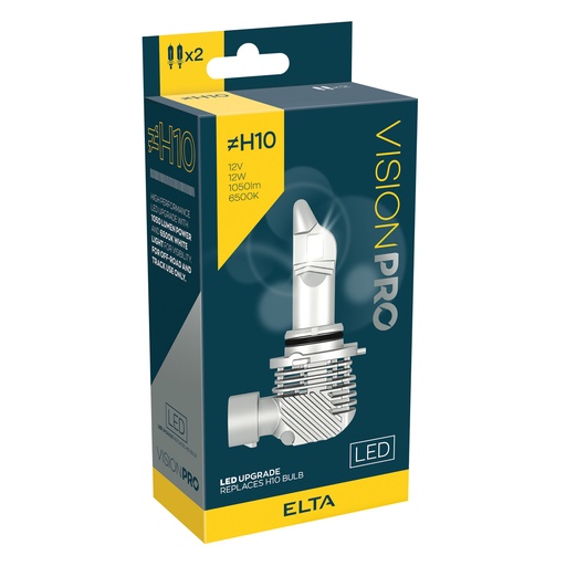 [EBH10LEDTR] 12V 15W 6500K 2200lm PY20d (≠H10) LEDx2