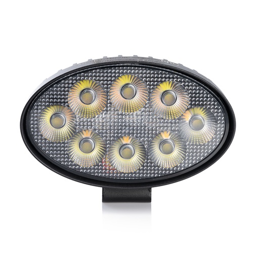 [EB8611] Work light (Spot), High power 8LED/16W, with mounting bracket, ECE R65, IP67, 10-30V