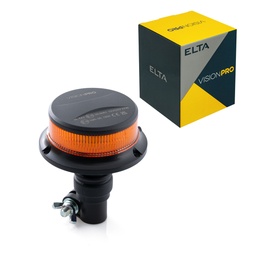 [EB8244] Maják nízkoprofilový 18LED, 12V/24V (ECE R10+R65) Flexi DIN uchytenie