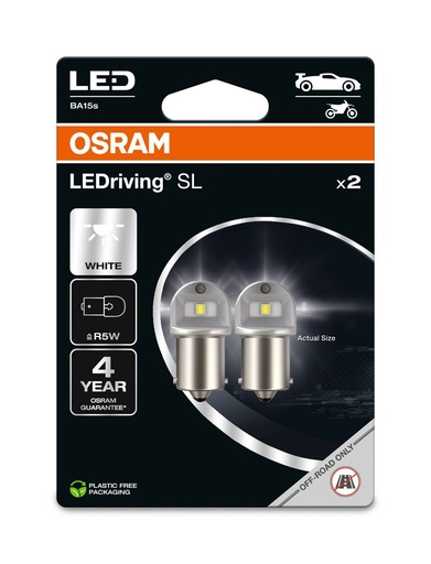 [5007DWP-2BL] 5007DWP-2BL 0.5W 12V BA15s BLI2 OSRAM Ecopack