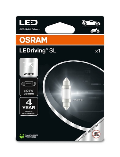 [6418DWP-1BL] 6418DWP-1BL 0,6W 12V 8.5-8 BLI1 OSRAM Ecopack