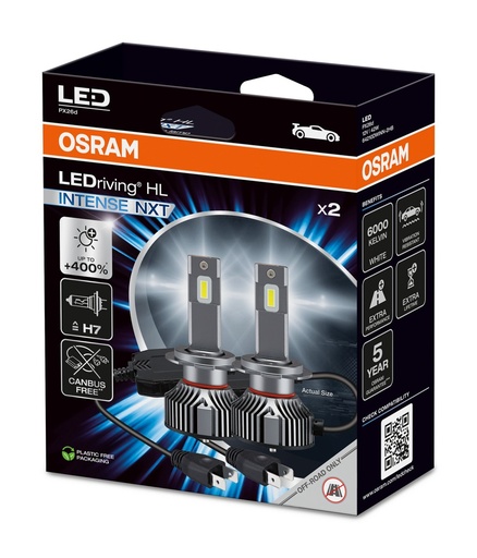 [64210DWINN-2HB] LEDriving® HL INTENSE NEXT H7 BOX-02 Ecopack