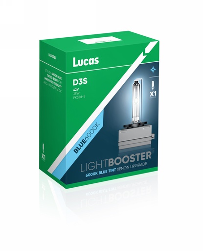 [LLXD4S6000SR] 42V 35W PK32d-5 D3S WHITEBOOSTER BLUE 6000K
