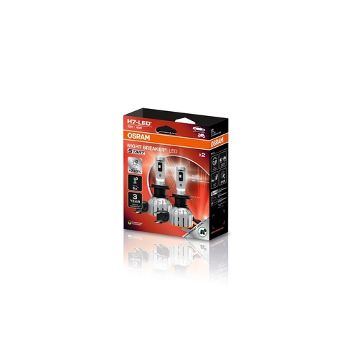 [64210DWNBST-2HB] NIGHT BREAKER® LED START H7 12V 16W 6000K OSRAM BOX-02 Ecopack