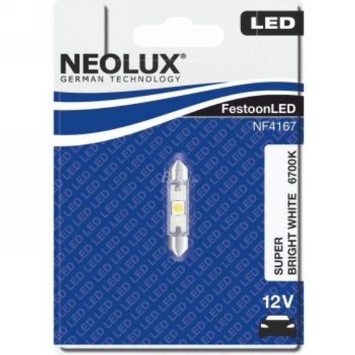 [NF4167] 12V 0,5W SV8,5-8 NEOLUX LED Interior 