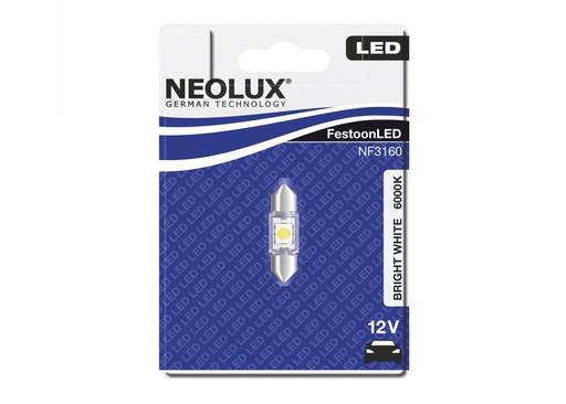 [NF3160] 12V 0,5W SV8,5-8 NEOLUX LED Interior 
