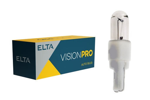 [EB0307TB] 12V 0.5W KW2x4,6d matovaná sivá pätica 