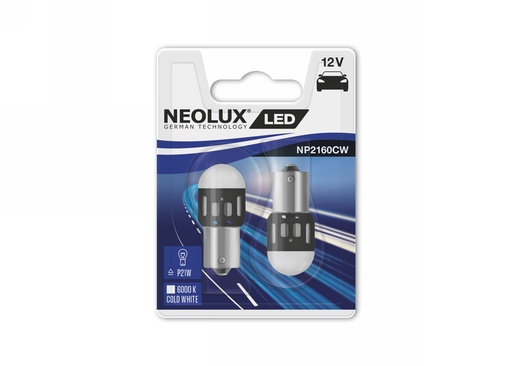 [NP2160CW-02B] 12V 1,2W BA15s P21W NEOLUX LED Retrofits 