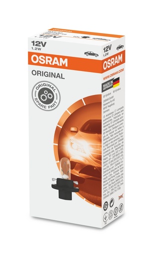[2351MFX6] 12V 1,2W BX8,4d OSRAM
