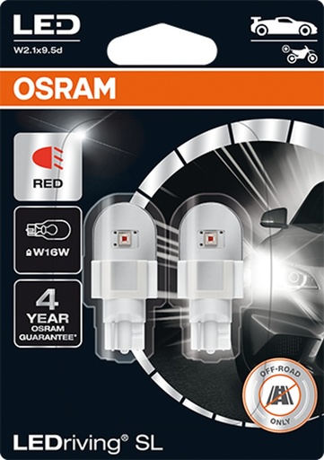 [921DRP-02B] 1,4W 12V W2,1X9,5D BLI2 OSRAM