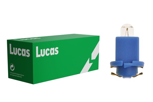 [LLB286TBLT] 12V 1.8W BAX light blue LUCAS