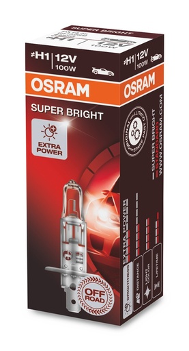 [64152] 12V 100W PX14,5s (H1) SUPER BRIGHT PREMIUM 