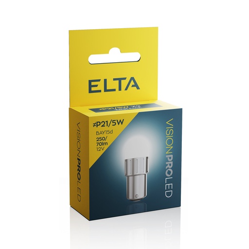 [EB8380TR] 12V 2,4W 6500K BAY15d (≠P21/5W) x2 LED Elta