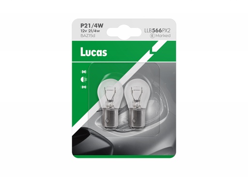 [LLB566PX2] 12V 21/4W BAZ15d P21/4W LUCAS á2