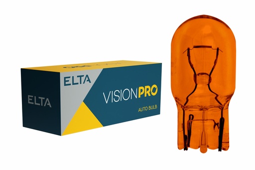 [EB0537TB] 12V 21W W3x16d WY21W Amber VISION PRO