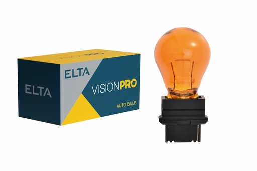 [EB0185TB] 12V 27W W2,5x16d Amber VISION PRO
