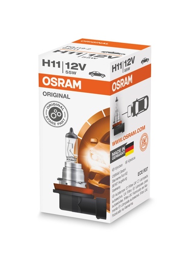 [64211] 12V 55W PGJ19-2 H11 Osram