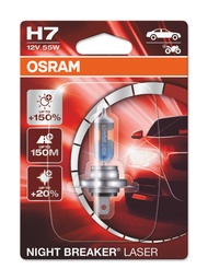[64210NL-01B] 12V 55W PX26d H7 NIGHT BREAKER LASER Blister-01 Dopredaj,  náhrada 64210NL-1BL
