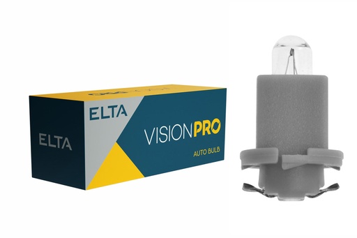 [EB0529TB] 24V 1.2W B8,3d sivá pätica 