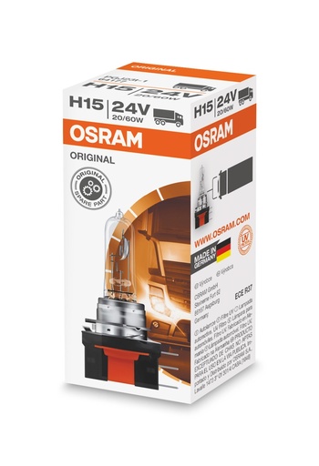 [64177] 24V 20/60W PGJ23t-1 H15 OSRAM