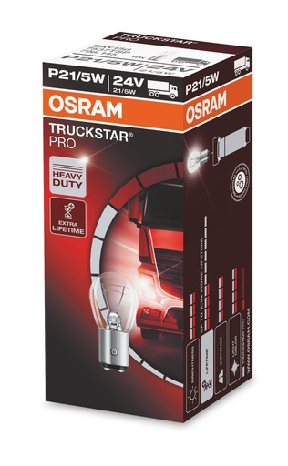 [7537TSP] 24V 21/5W BAY15d P21/5W TRUCKSTAR PRO 
