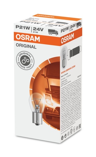 [7511] 24V 21W P21W BA15s Osram